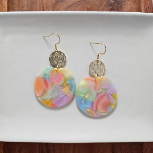 Zoey Earrings - Rainbow Delight