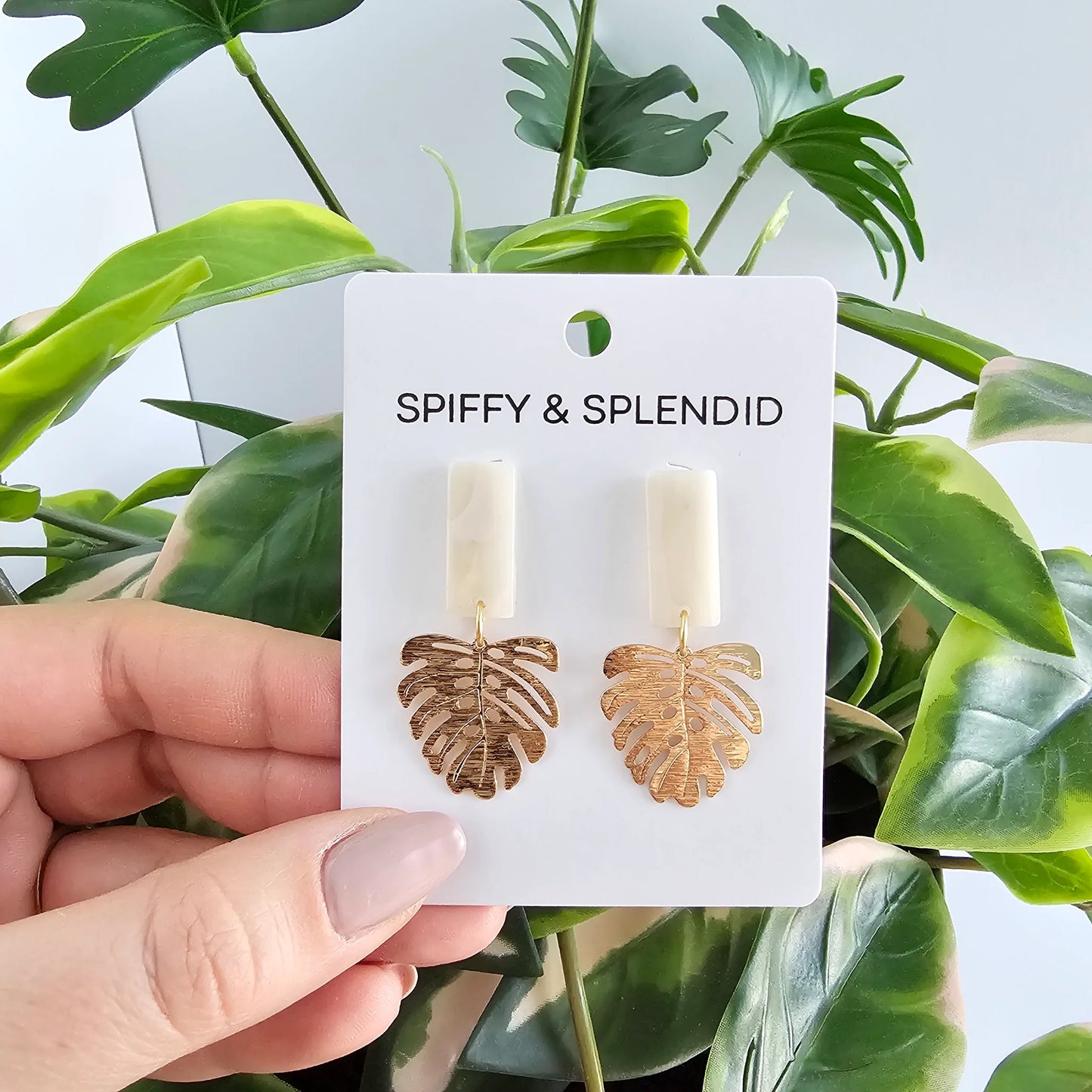 Mini Belize Earrings - Ivory