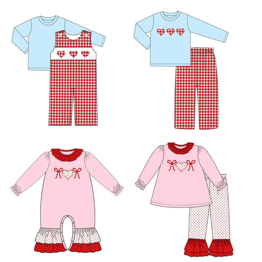 Kids Valentine's Day Heart Outfits