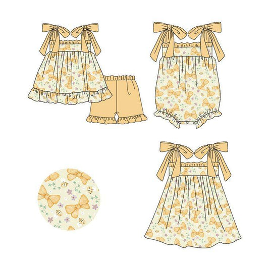 Girls Yellow Floral Collection