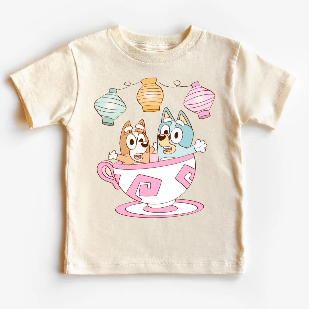 DTF Lantern Teacup Ride T-Shirt