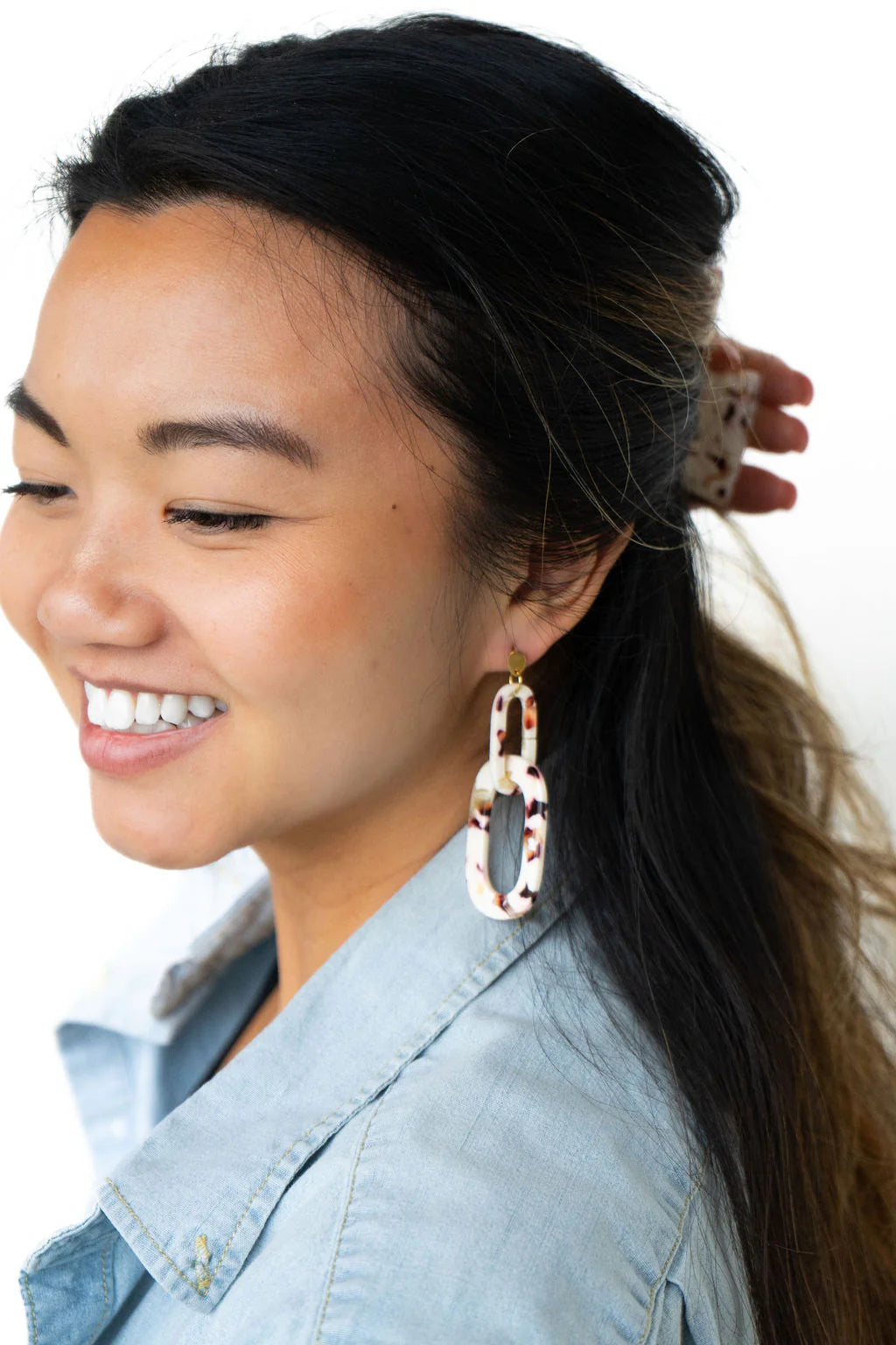 Chrissy Earrings - Terrazzo