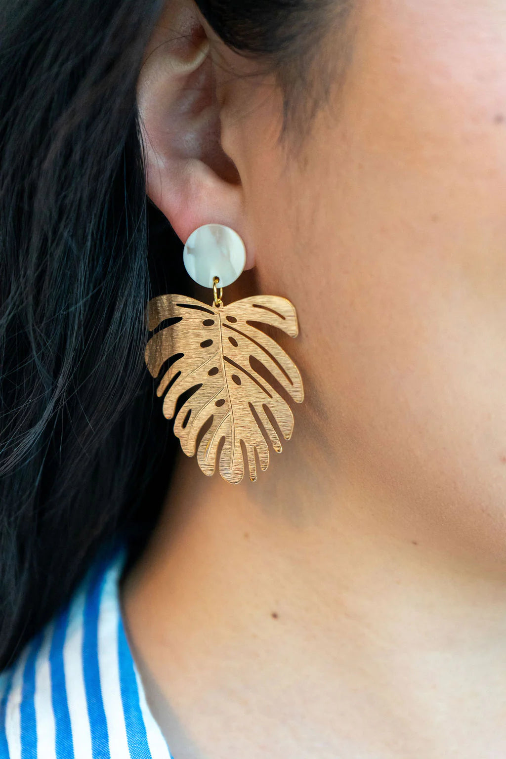 Belize Earrings - Ivory