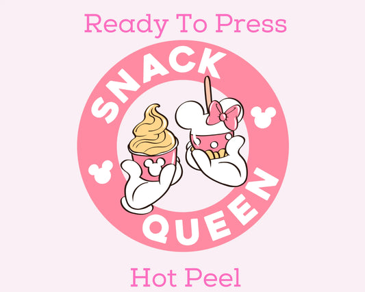 DTF Snack Queen T-Shirt