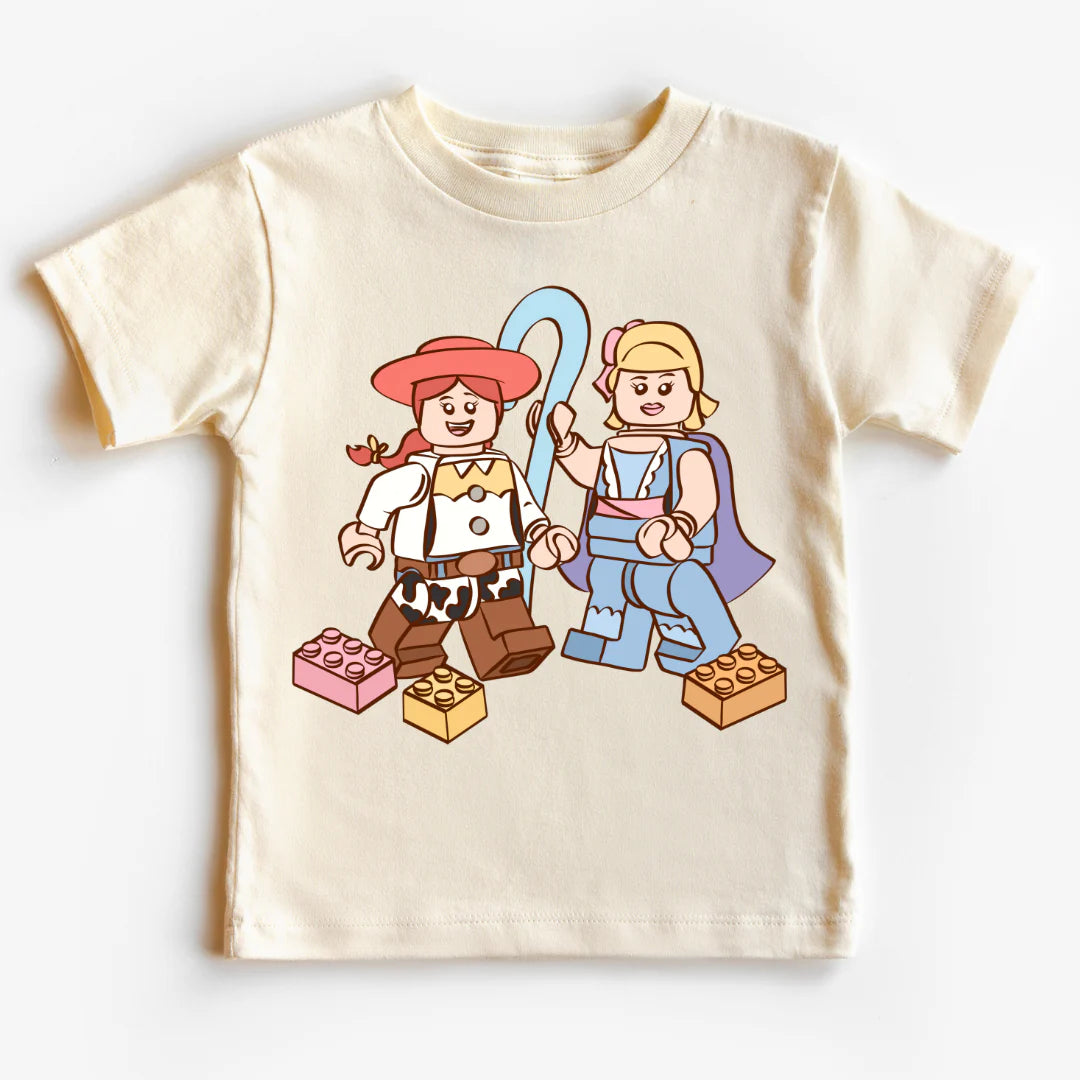 DTF Girls Toy Blocks T-Shirt